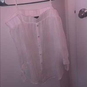 off the shoulder shirt